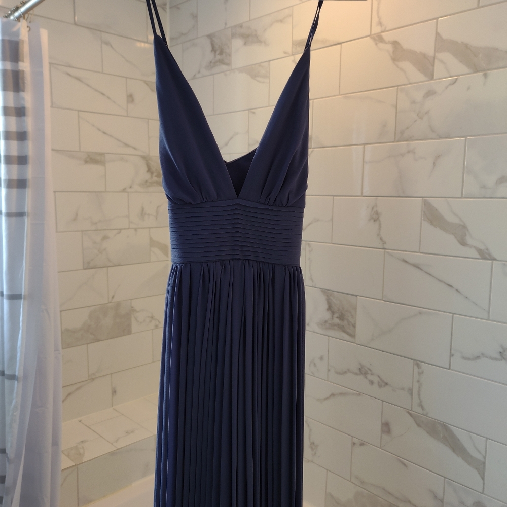 Lulu's Bridesmaid Dress - dark grey
